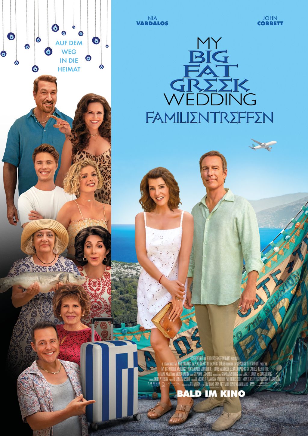Film Kritik: „My Big Fat Greek Wedding 3 – Familientreffen“ ist so ereignisreich wie ein Mittagsschlaf in der Urlaubs-Hängematte