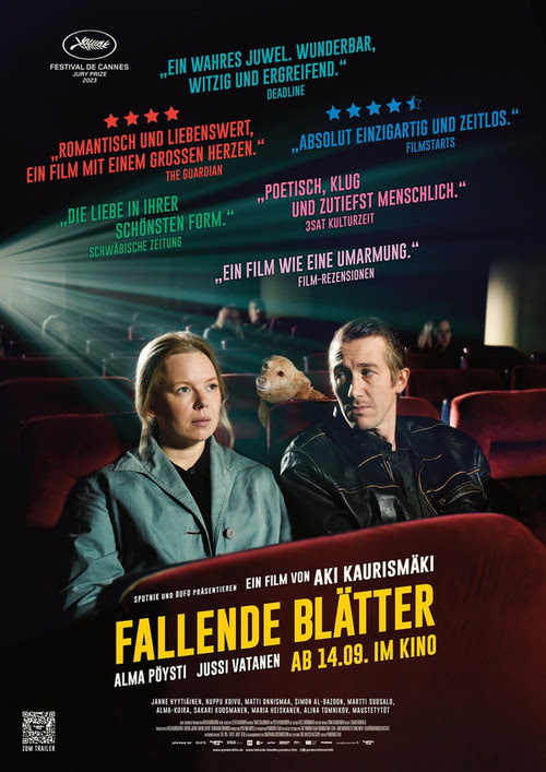 „Fallende Blätter“ von Aki Kaurismäki als Bester Film des Jahres ausgezeichnet