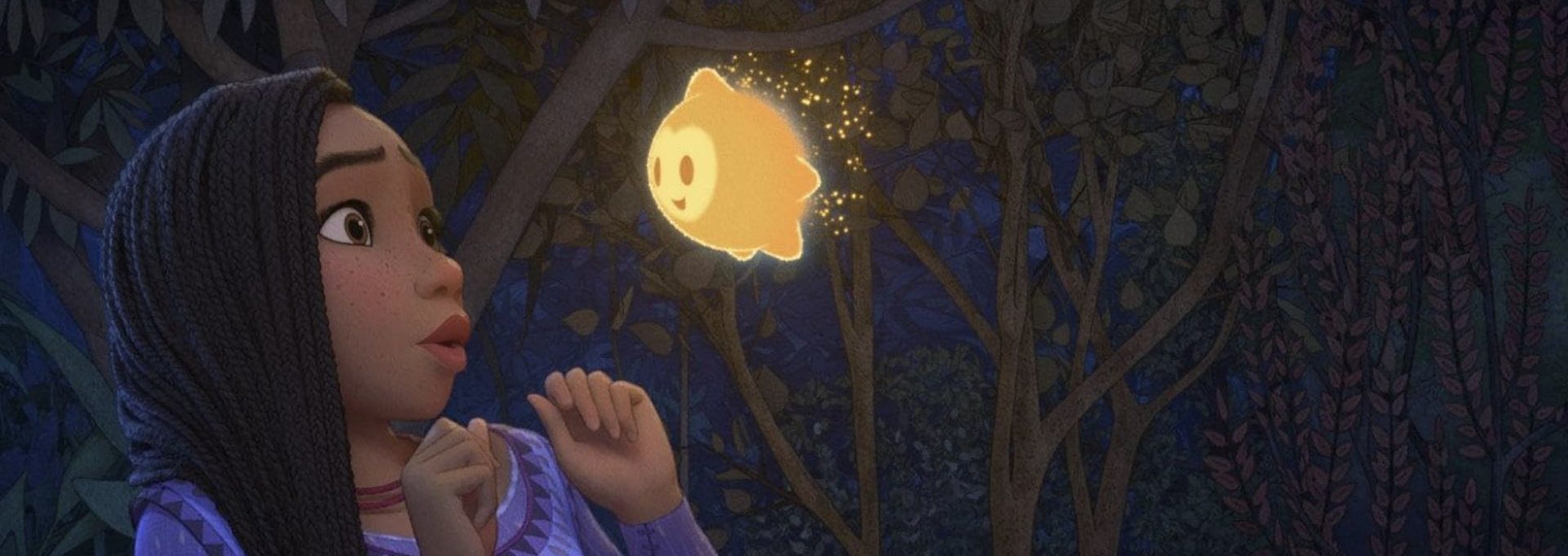 ASHA aus Disneys Wish trifft auf einen Wunsch-Stern