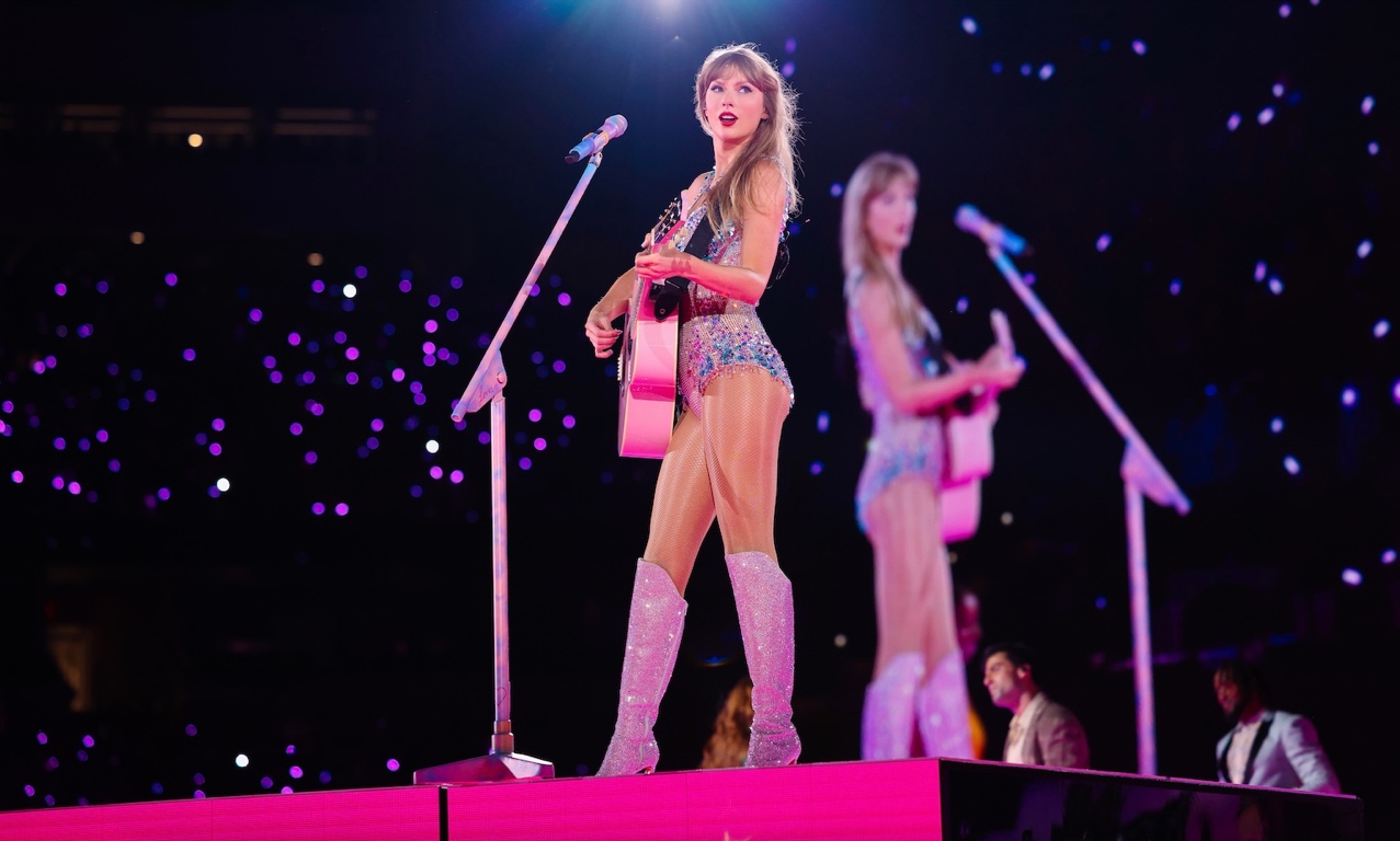 Taylor Swift The Eras Tour auf der Bühne  