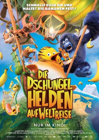 „DIE DSCHUNGELHELDEN AUF WELTREISE“ – Deutscher Trailer