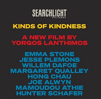 Lanthimos‘ neues Meisterwerk KINDS OF KINDNESS feiert seine Weltpremiere im Wettbewerb der 77. Internationalen Filmfestspiele von Cannes