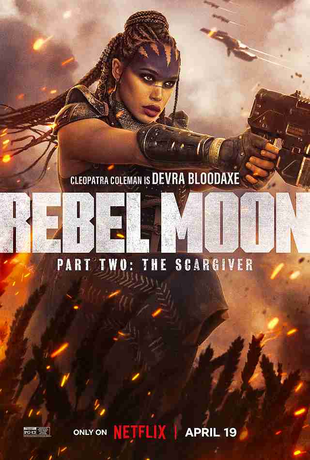 Cleopatra Coleman ist Bloodaxe in Rebel Moon