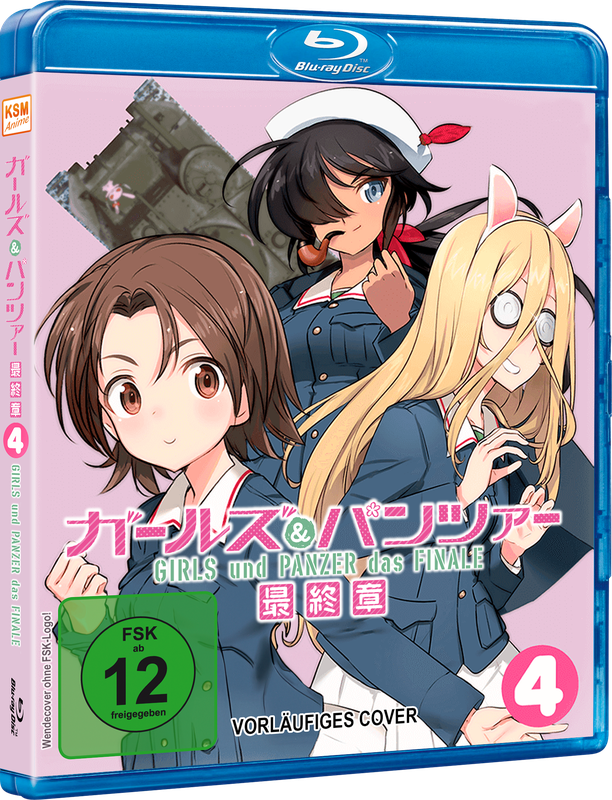 Girls und Panzer Das Finale Blu-ray