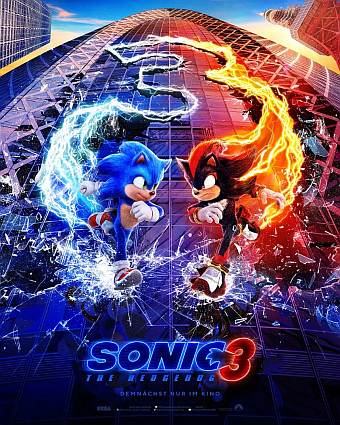 SONIC THE HEDGEHOG 3 FILMPLAKAT