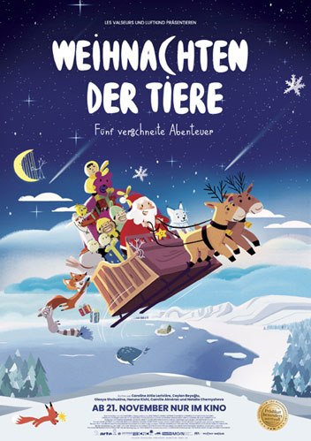 WEIHNACHTEN DER TIERE – KINOSTART IM NOVEMBER 2024