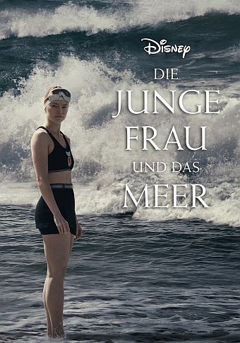 DIE JUNGE FRAU UD DAS MEER -DISNEY FILMPLAKAT