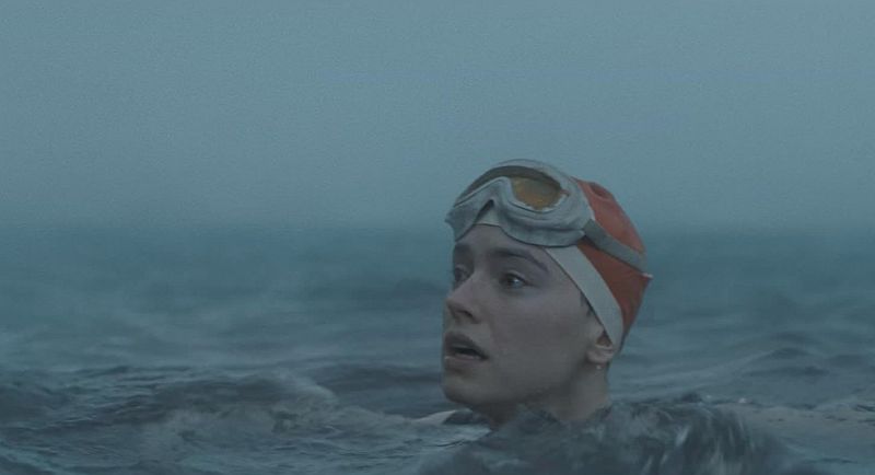 Daisy Ridley als Trudy Ederle in Die Junge Frau und das Meer