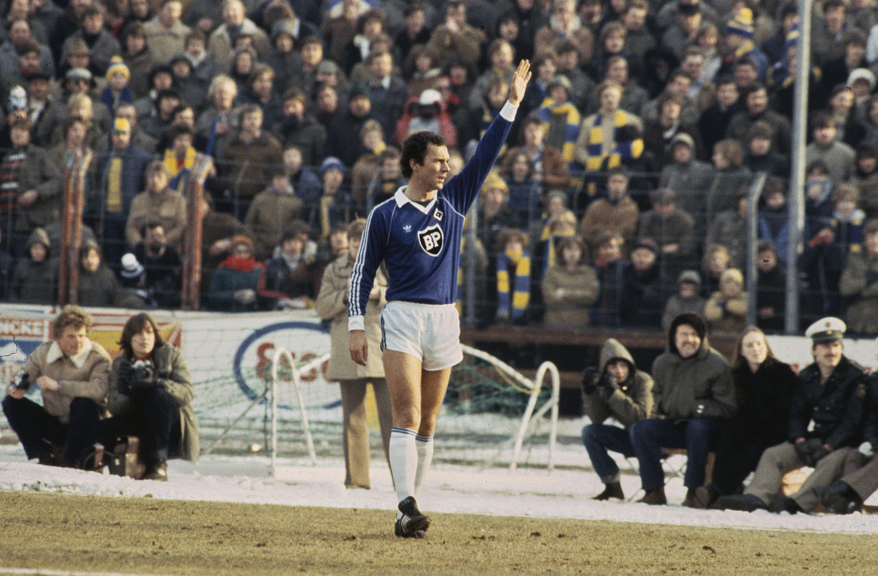 Franz Beckenbauer beim HSV