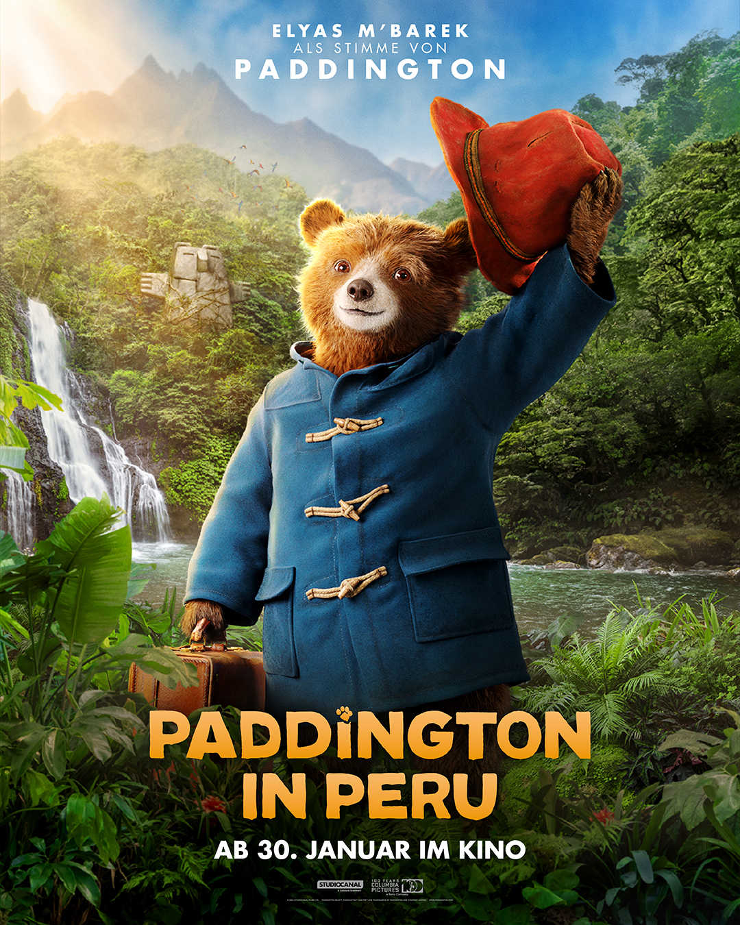 PADDINGTON IN PERU CHARACTER POSTER TANTE LUCY