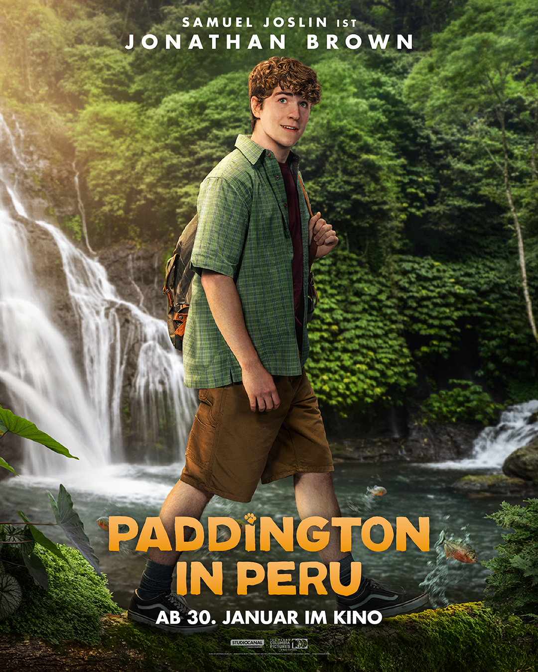 PADDINGTON IN PERU CHARACTER POSTER SAMUEL JOSLIN