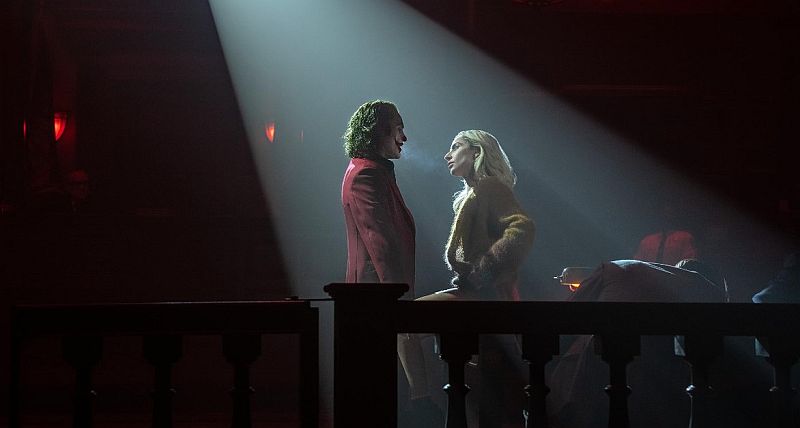 (L-R) Joaquin Phoenix und Lady Gaga in Joker: Folié a Deux