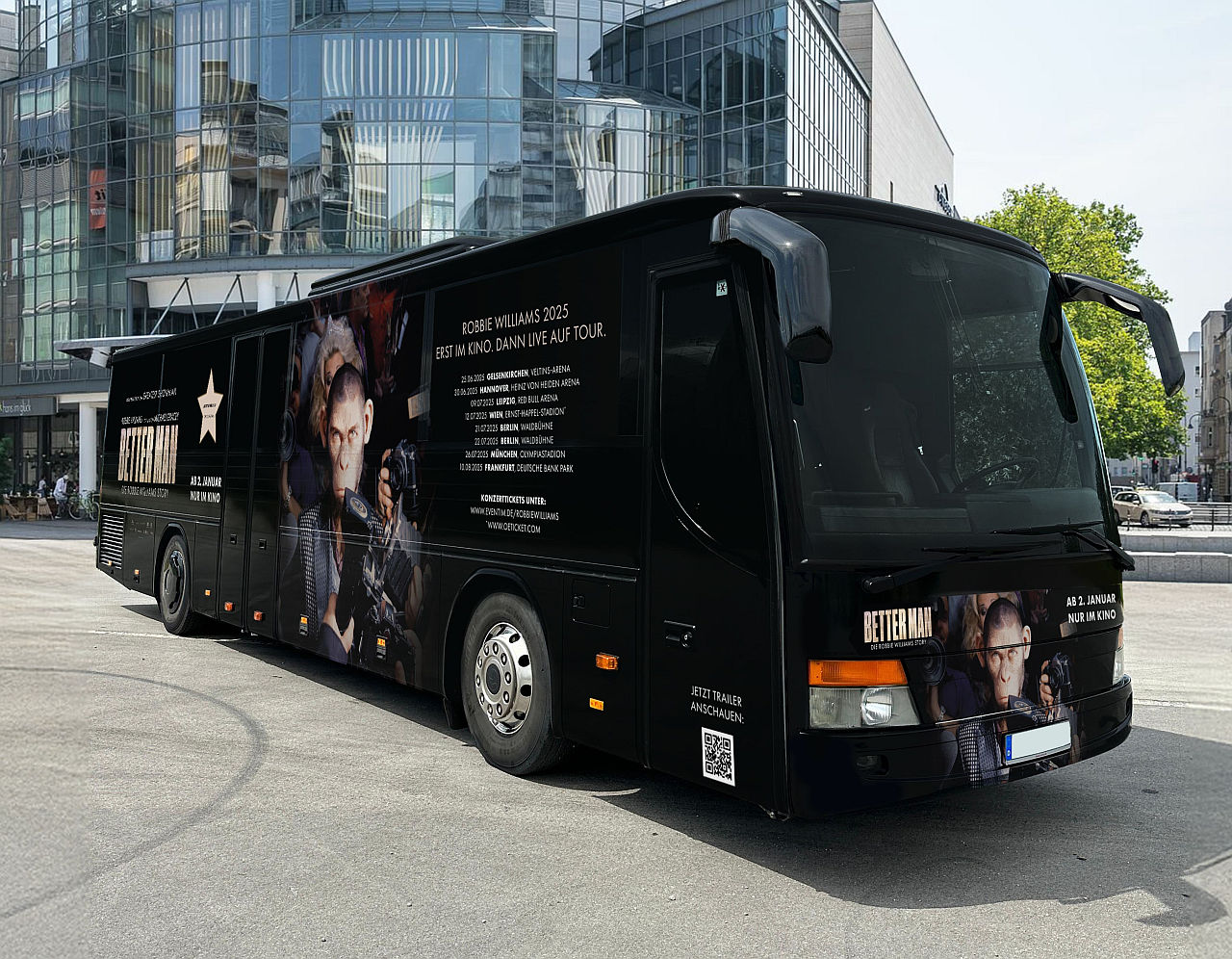 KARAOKE BUS ZU BETTER MAN - DIE ROBBIE WILLIAMS STORY