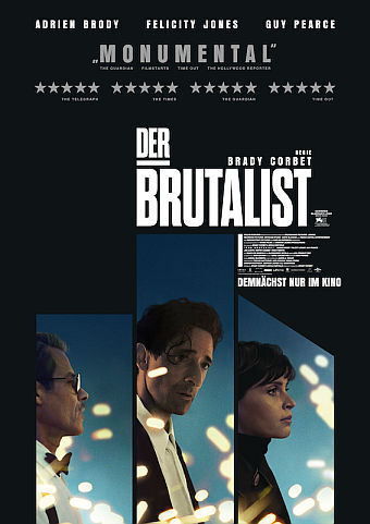 DER BRUTALIST räumt mit Bester Film, Beste Regie und Bester Hauptdarsteller bei den Golden Globes ab