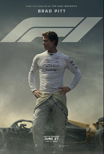 BRAD PITT IN F1