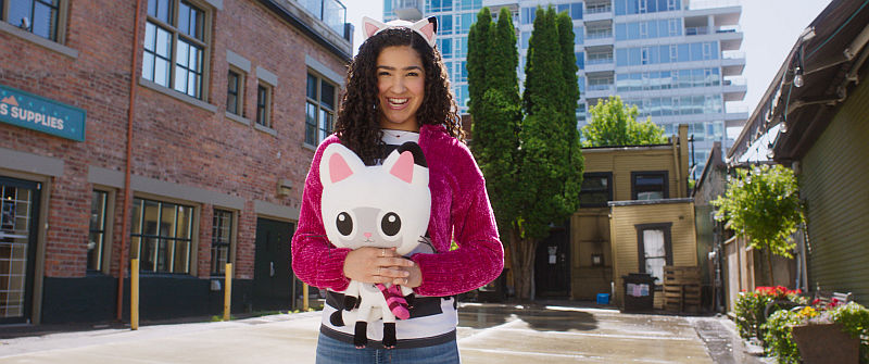 Laila Lockhart Kraner als Gabby in Gabby’s Dollhouse: Der Film
