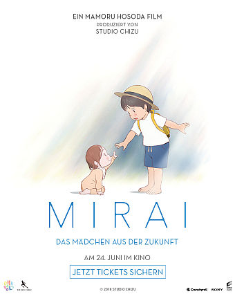 „MIRAI – DAS MÄDCHEN AUS DER ZUKUFT“ – kehrt am 24. Juni in die deutschen Kinos zurück