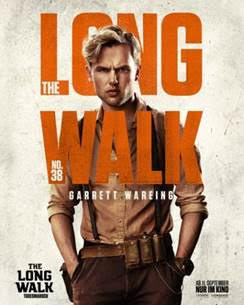 Garrett Wareing als Stebbins in The Long Walk