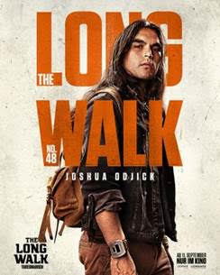 Joshua Odjick als Collie Parker in The Long Walk