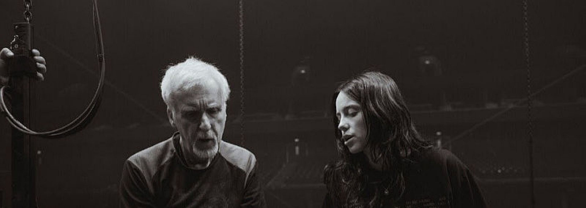 (L-R) James Cameron und Billie Eilish