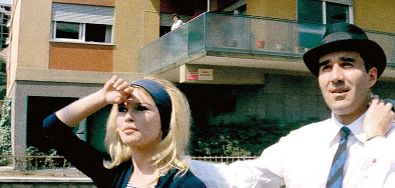 DIE VERACHTUG mit Brigitte bardot ( links im Bild)