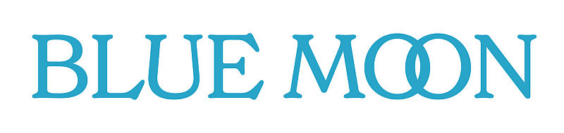 Blue Moon Schriftzug