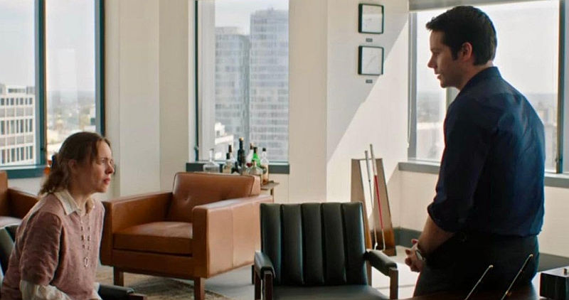 Rachel McAdams and Dylan O'Brien in Send Help (2026)