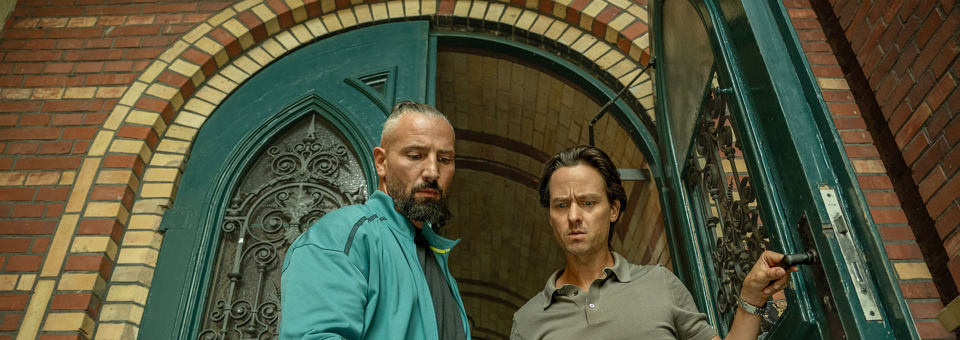 (L-R) Murathan Muslu und Tom Schílling