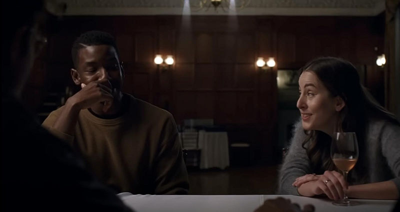 Alana Haim and Mamoudou Athie in Das Drama (2026)