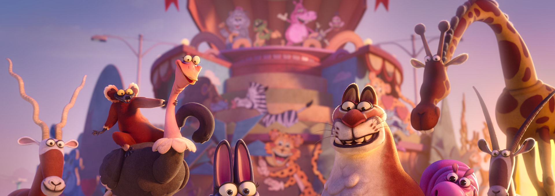 ZOMBIES IM ZOO - ANIMATIONSFILM PLAKAT