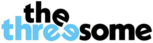 THE THREESOME SCHRIFTZUG
