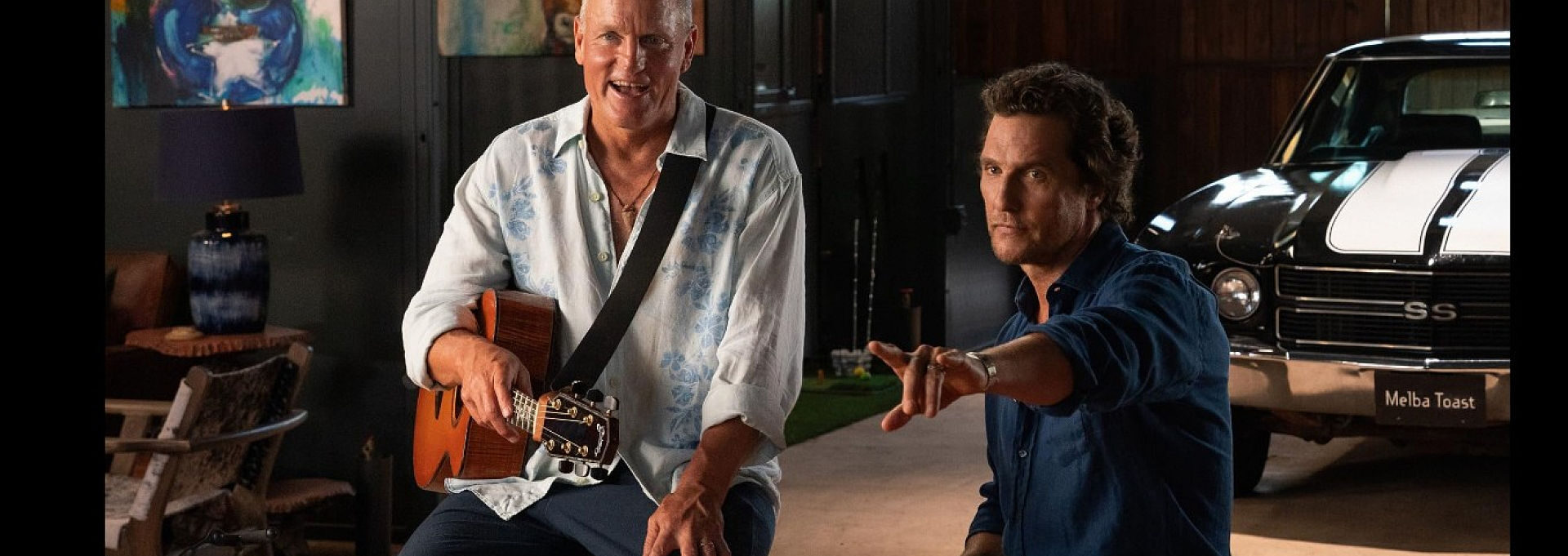 Matthew McConaughey and Woody Harrelson in Brothers (2026)