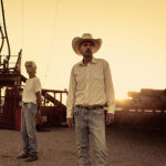 Sam Elliott als T.L. and Billy Bob Thornton als Tommy in Landman