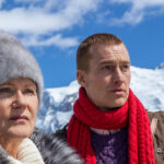 EUROTRASH (L-R) Mutter und Sohn (Barbara Sukowa, Alexander Fehling)