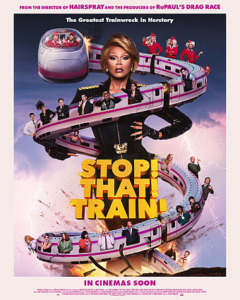 Stop! That! Train! – Hauptplakat bringt RuPauls Drag-Komödie auf Kurs