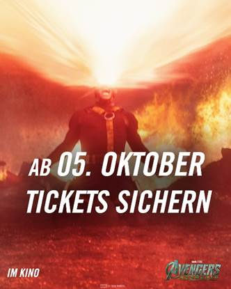 AVENGERS: DOOMSDAY KARTENVORVERKAUF