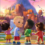 Connor Esterson, Camden Brooks, Aerina DeBoer, and Olivia London Leyva in CoComelon - Der Film (2027)