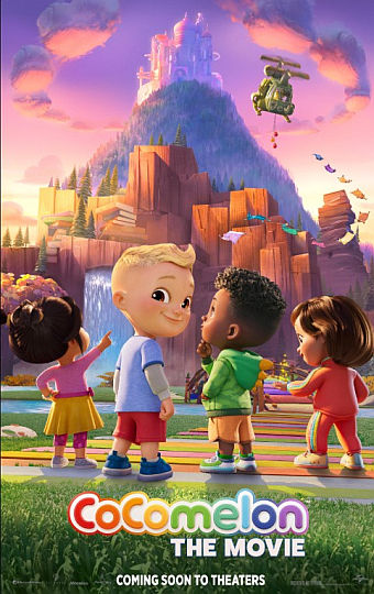 Connor Esterson, Camden Brooks, Aerina DeBoer, and Olivia London Leyva in CoComelon - Der Film (2027)