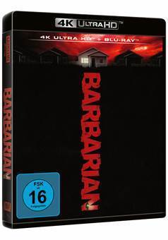 BARBARIAN 4K Ultra HD Steelbook