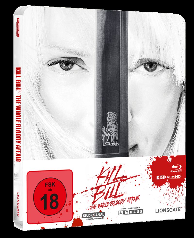 Kill Bill: The Whole Bloody Affair (Steelbook, 2 4K-UHDs+2 Blu-rays) 