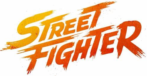 STREET FIGHTER SCHRIFTZUG
