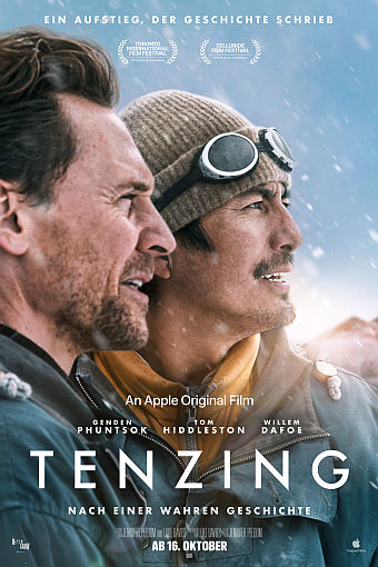 Tenzing – Deutscher Trailer führt Tom Hiddleston und Genden Phuntsok auf den Everest