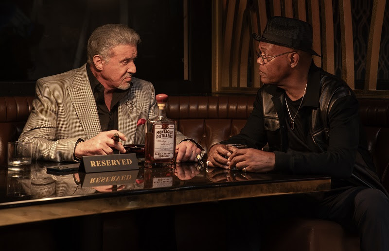 (L-R) Sylvester Stallone und Samual L. Jackson in Tulsa King Staffel 3