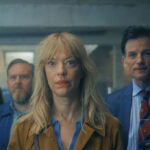 Devid Striesow, Axel Stein, Heike Makatsch und Torben Liebrecht in "Where's Wanda?," Ab October 21, 2026 on Apple TV.