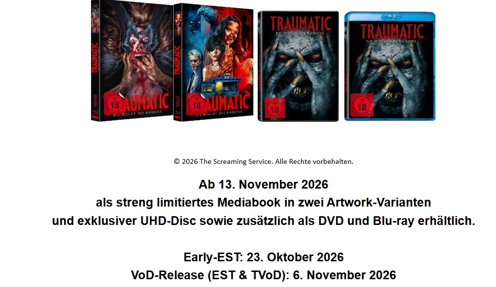 TRAUMATIC - DIE MACHT DES DÄMONS