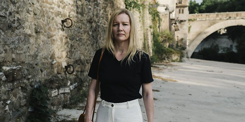 Sandra Hüller als Ingeborg Bachmann