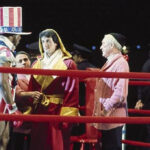 Sylvester Stallone, Carl Weathers, Tony Burton, Thayer David, und Burgess Meredith in Rocky (1976)