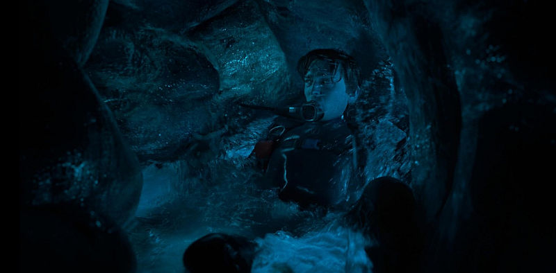 Jay Gardiner and Austin Abrams in Whalefall (2026)
